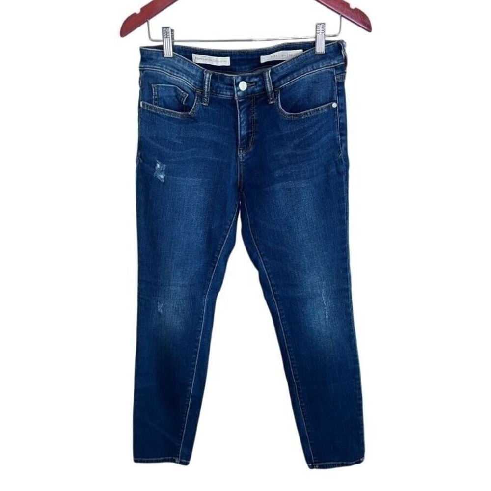 Anthropologie Pilcro & the Letterpress Stet Jeans Darkwash Sz 29